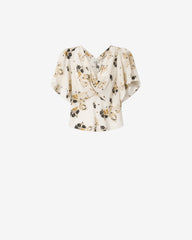 Faljane silk top
