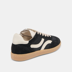 REBEL SNEAKERS BLACK NYLON