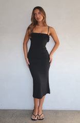 I'm Your Favourite Midi Dress Black