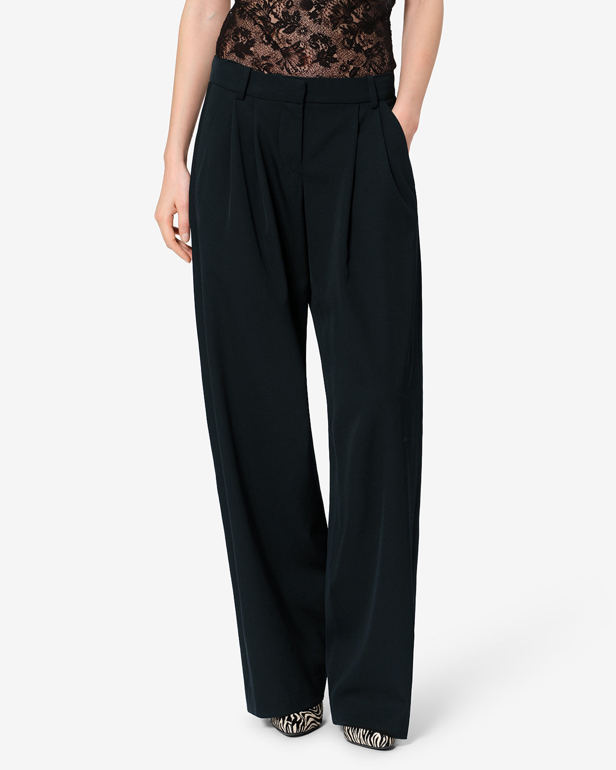 Lyda wool pants