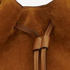 Bolton Hobo Bag in Suede Leather
