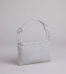 Glow Up Tonight Rhinestone Shoulder Bag