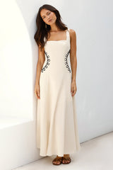 Sonora Sun Maxi Dress Beige