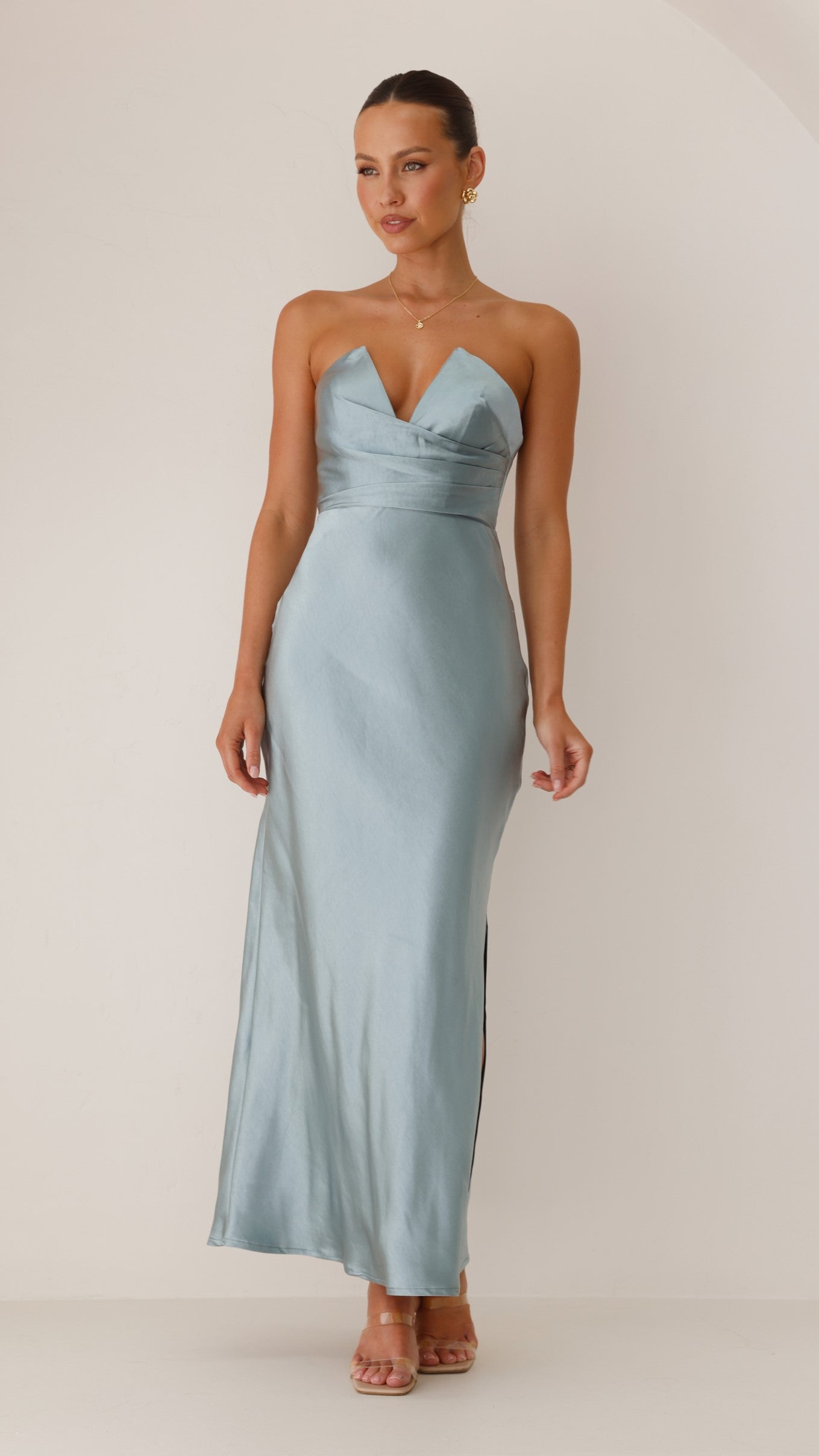 Valerie Maxi Dress - Blue