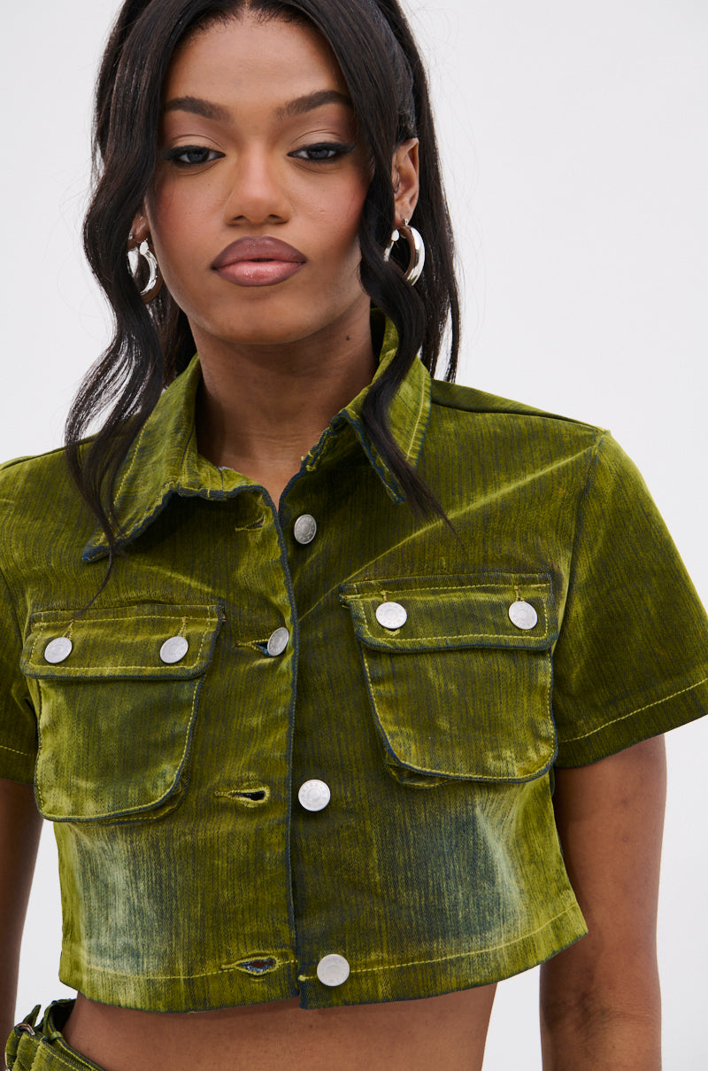 CAN'T STOP LOOKING BUTTON DOWN TOP