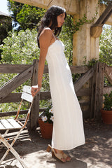 Honeymoon Love Maxi Dress White