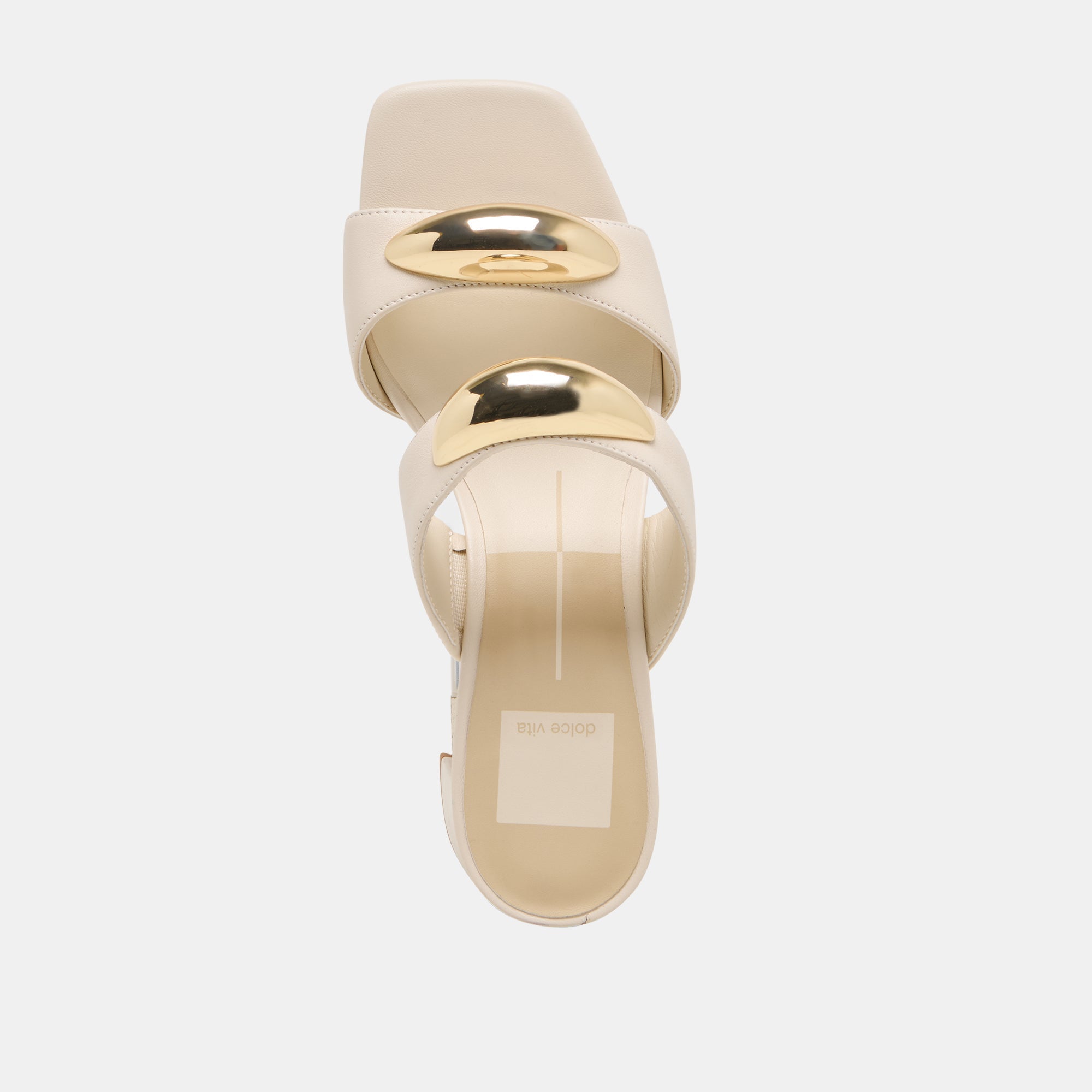 BARNET HEELS BONE LEATHER