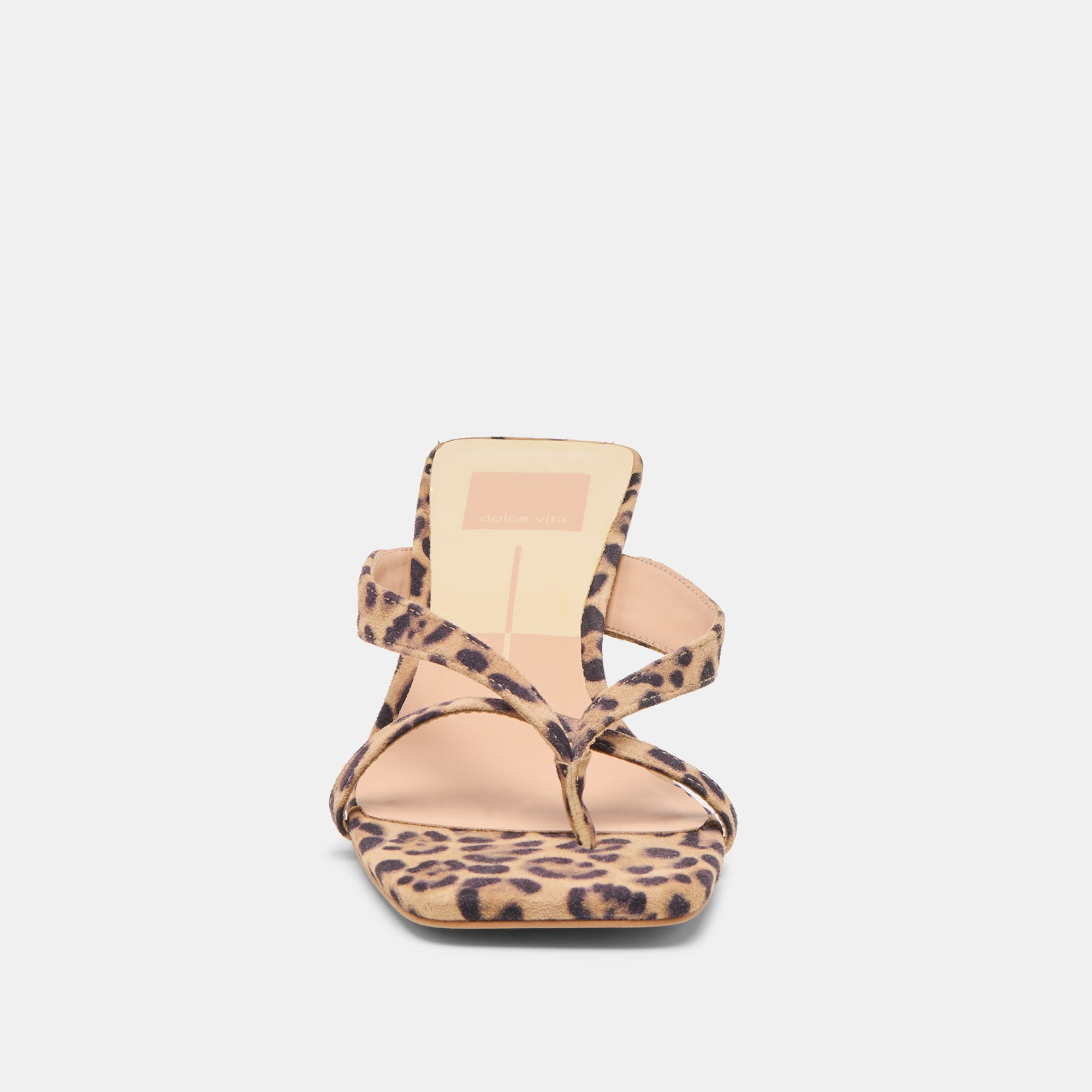 BREVEL HEELS DK LEOPARD PRINTED SUEDE