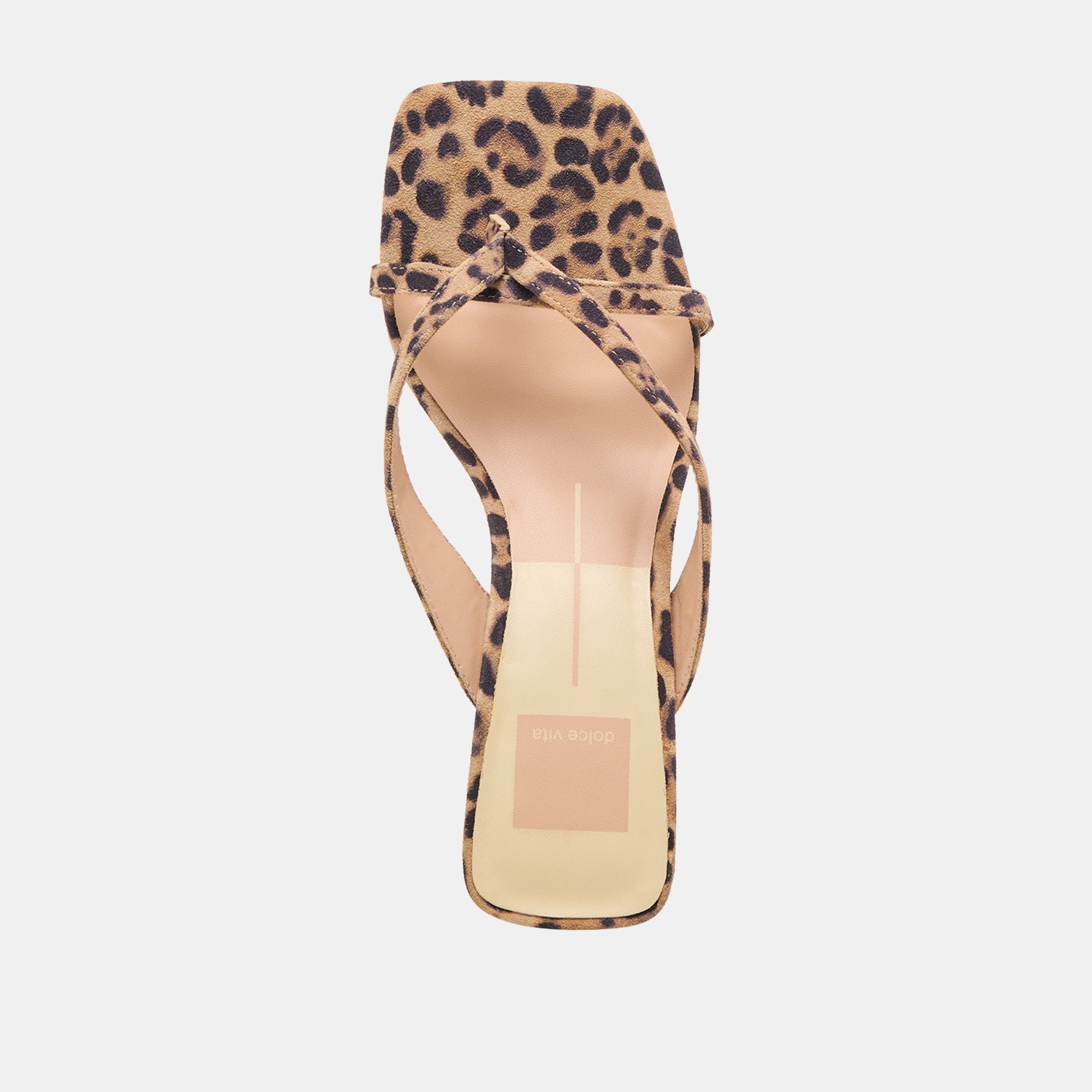 BREVEL HEELS DK LEOPARD PRINTED SUEDE