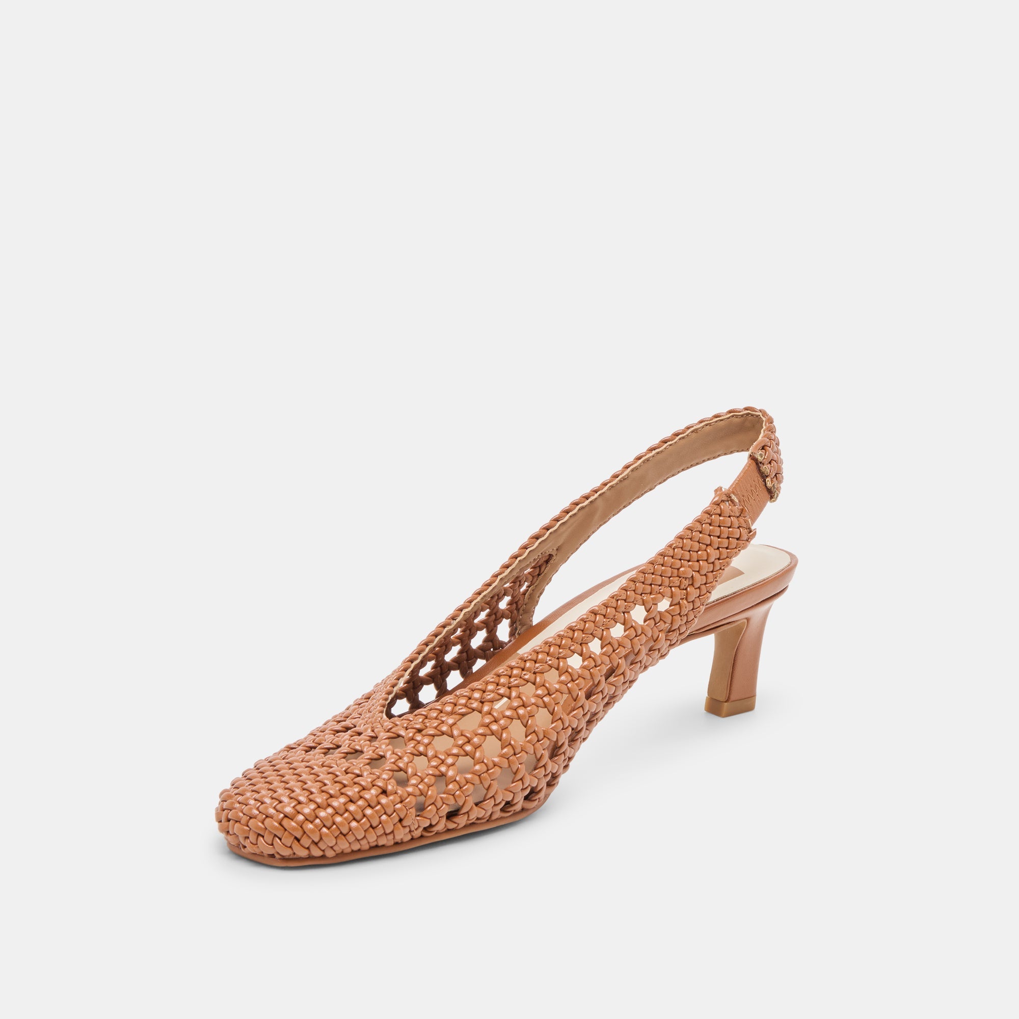 FAWNE HEELS SADDLE WOVEN STELLA