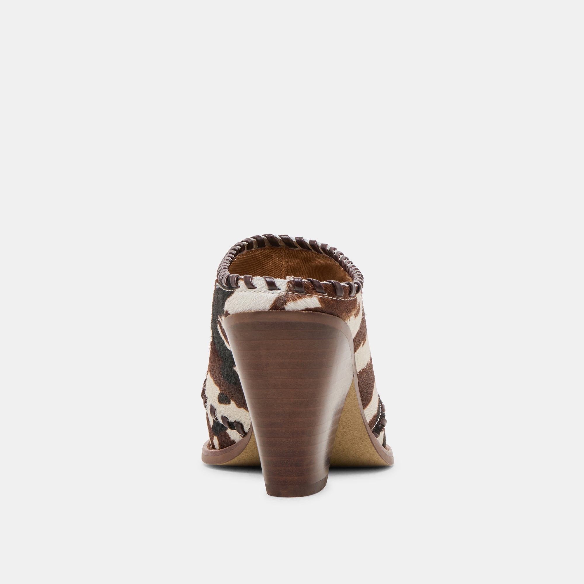 JOLYN HEELS COCOA TAURUS CALF HAIR