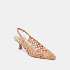 OLYMPA HEELS CAFE WOVEN STELLA