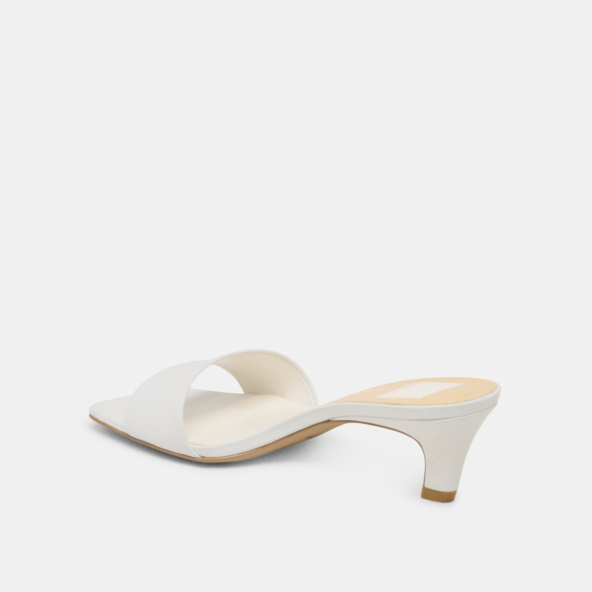 REXA HEELS TRUE WHITE LEATHER