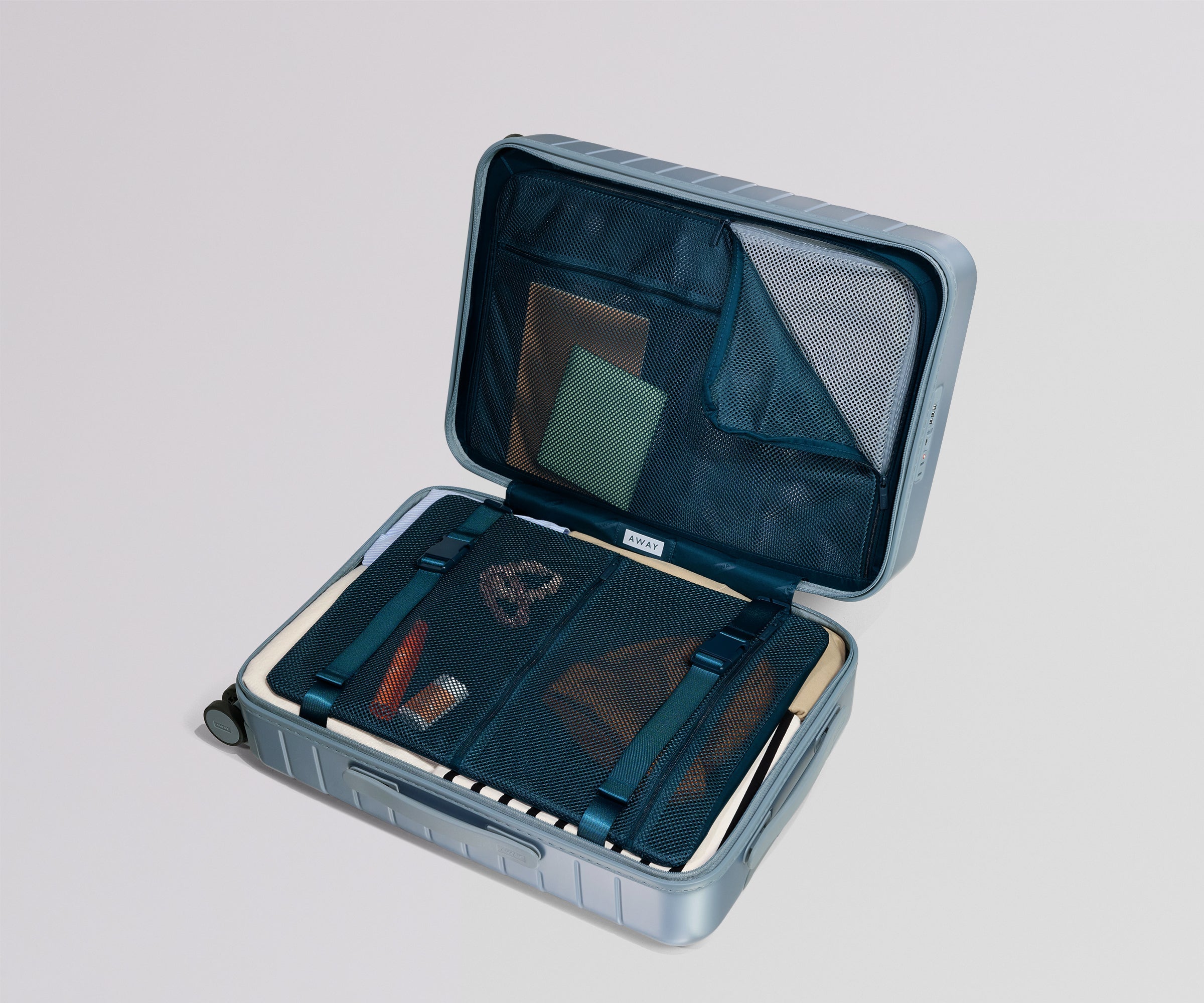 The Bigger Carry-On in Arctic Blue