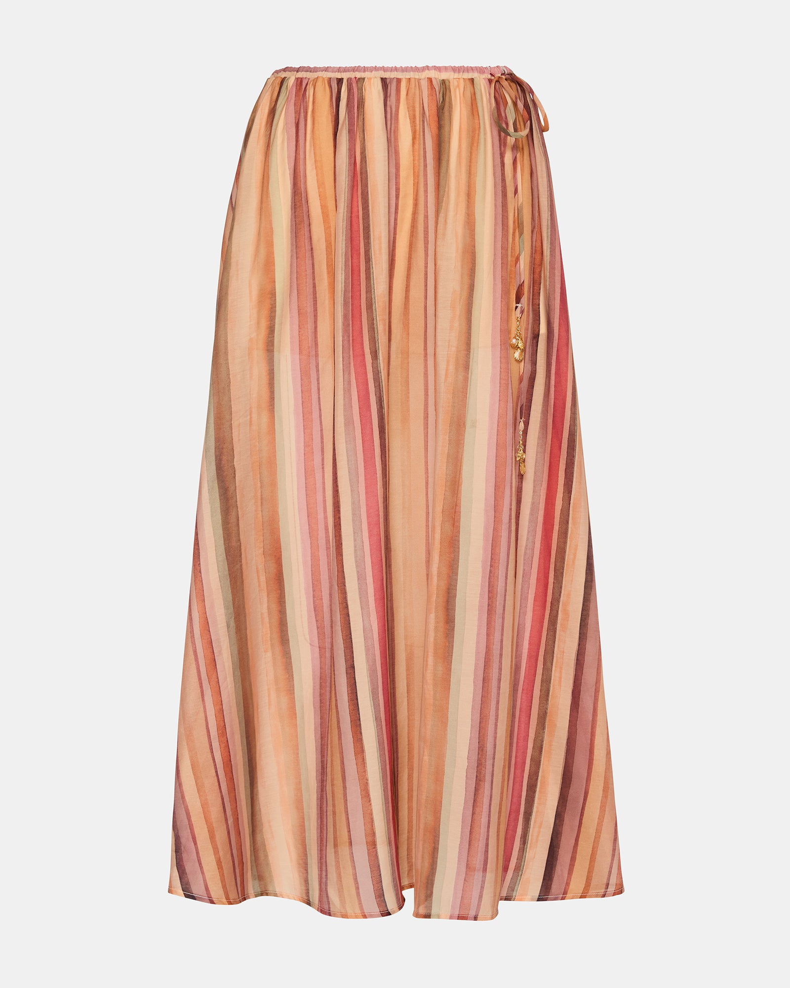 SHILLOH SKIRT STRIPE MULTI