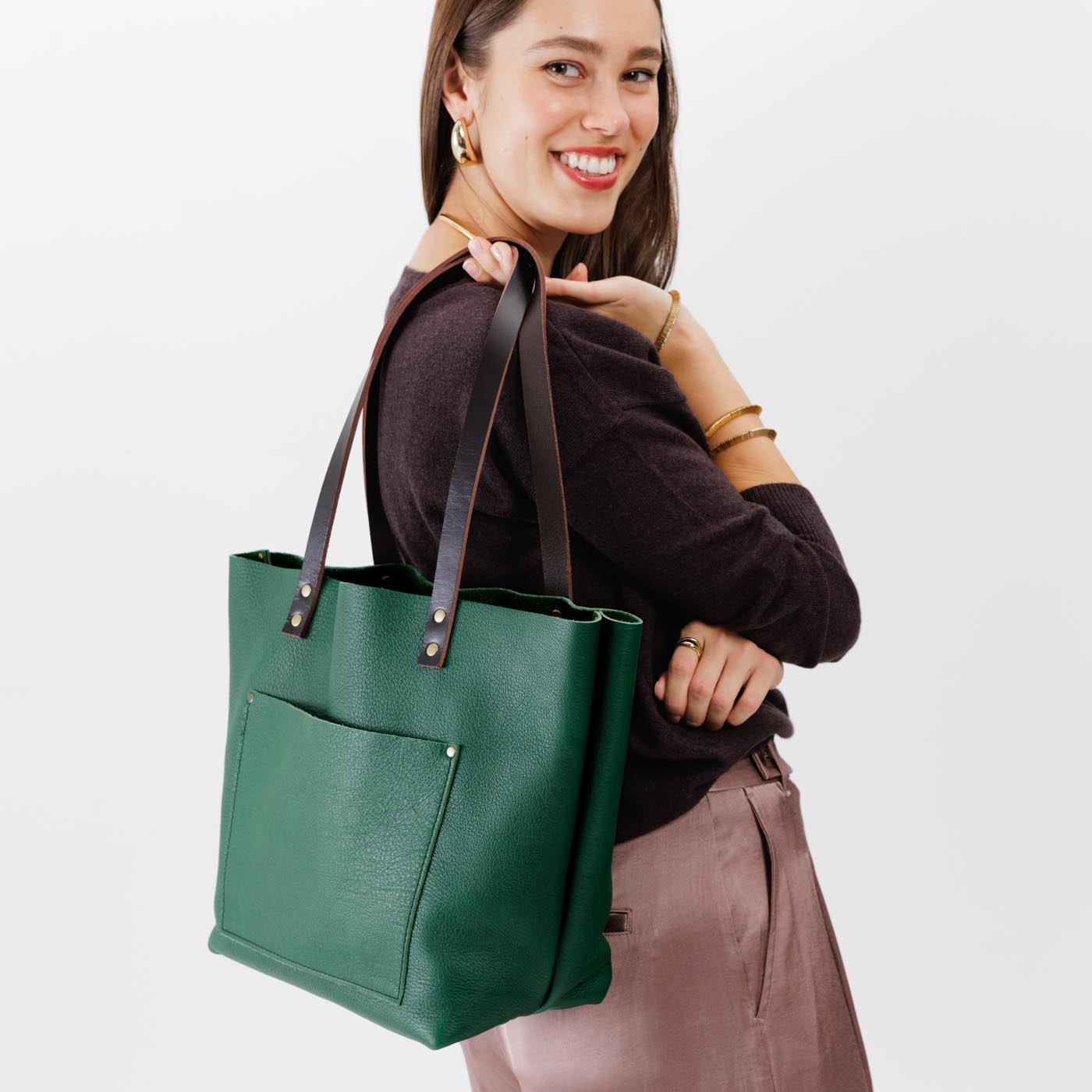 Leather Tote Bag