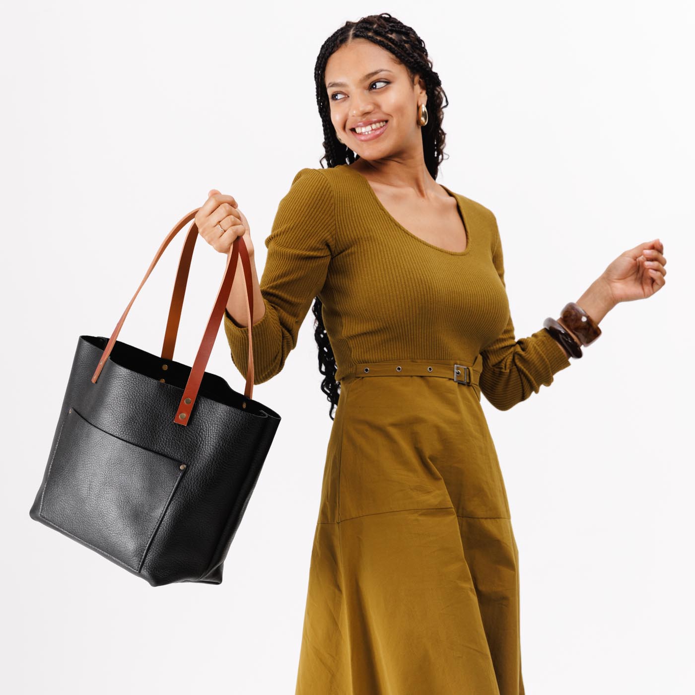Leather Tote Bag