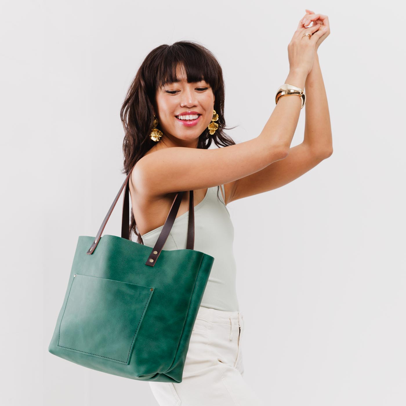Leather Tote Bag