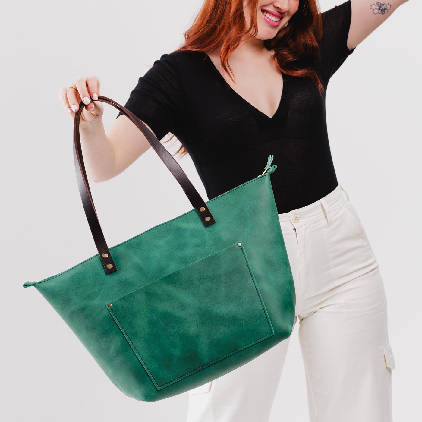 Leather Tote Bag