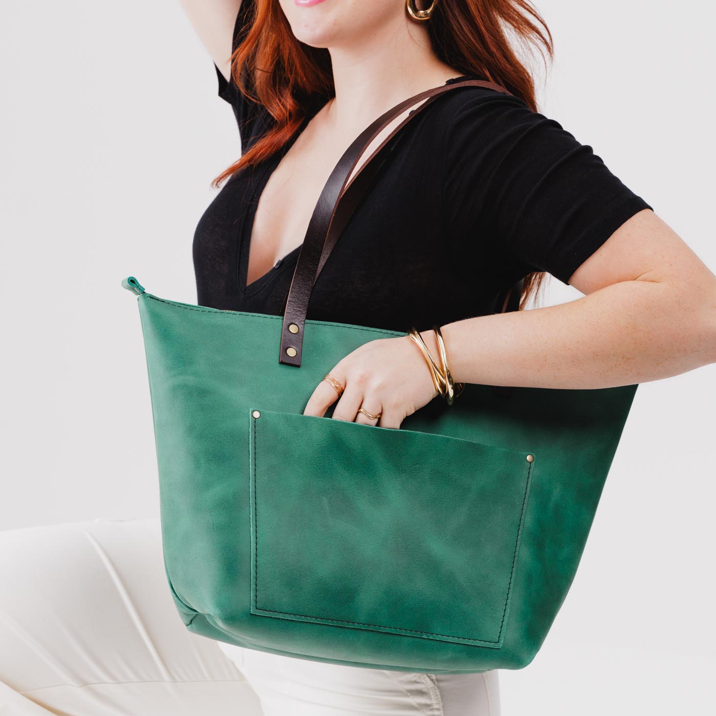 Leather Tote Bag