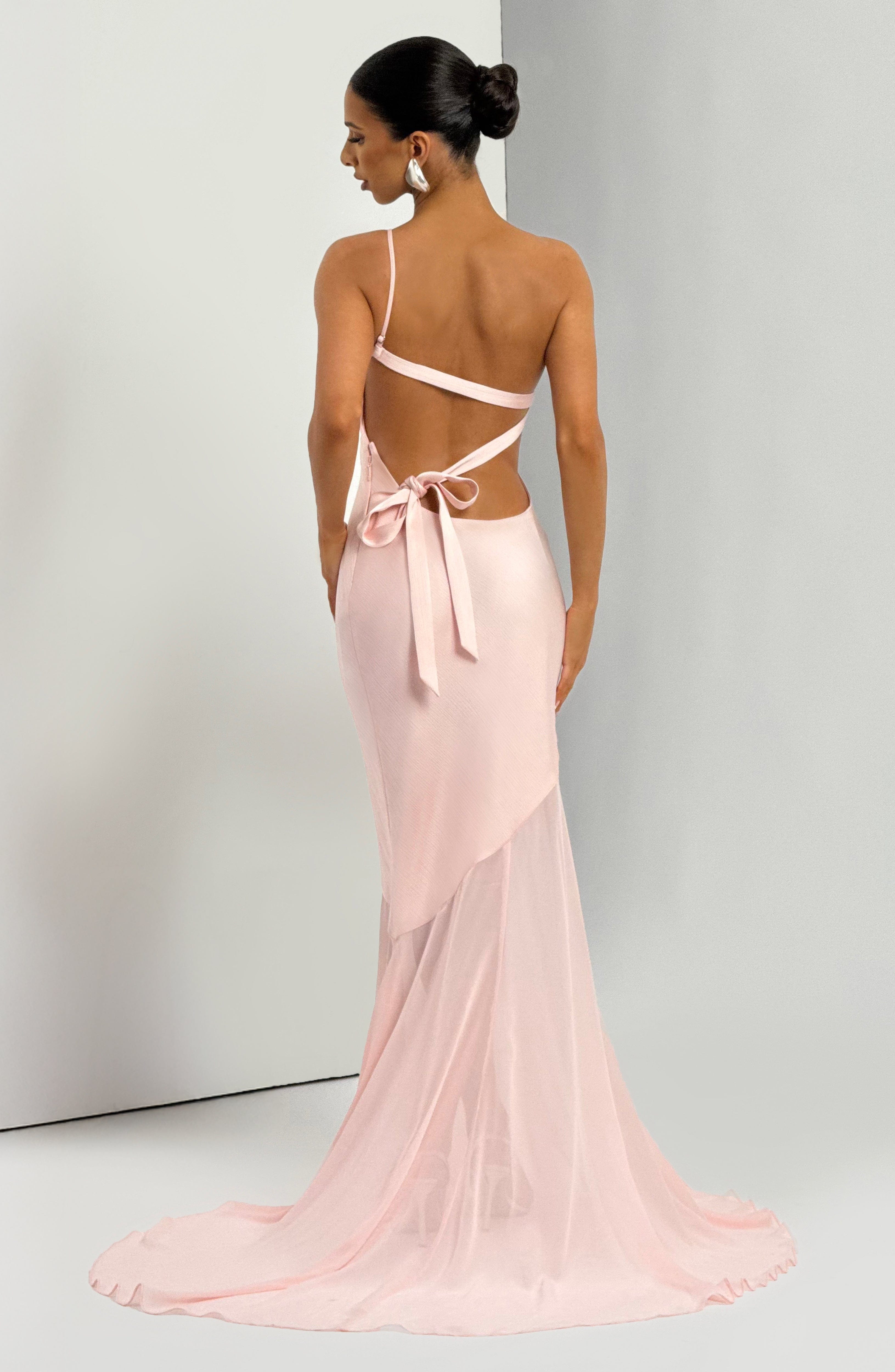 Fable Gown - Blush Dress Babyboo Fashion Premium Exclusive Design