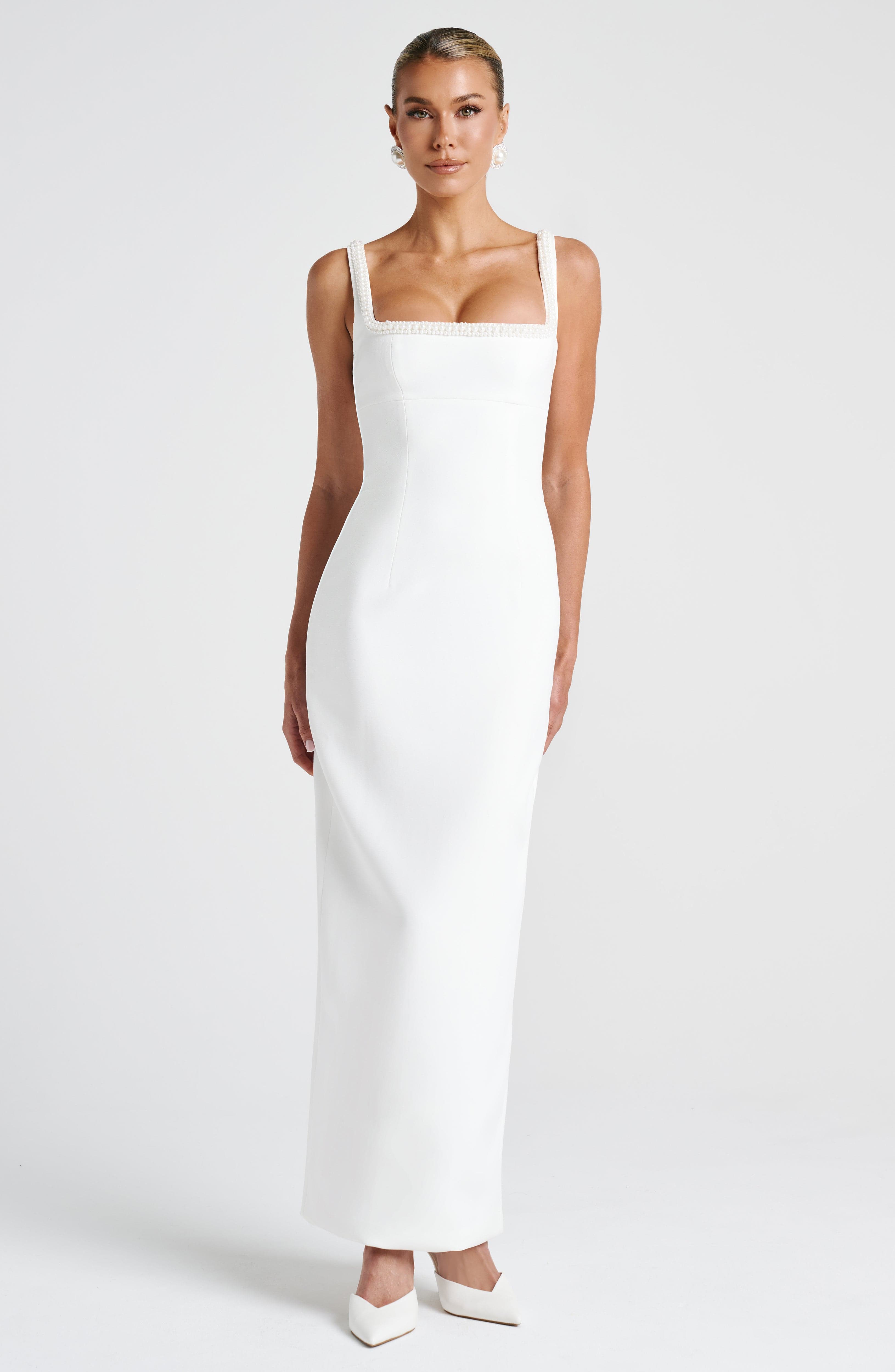 Ines Midaxi - Ivory Dress Babyboo Fashion Premium Exclusive Design