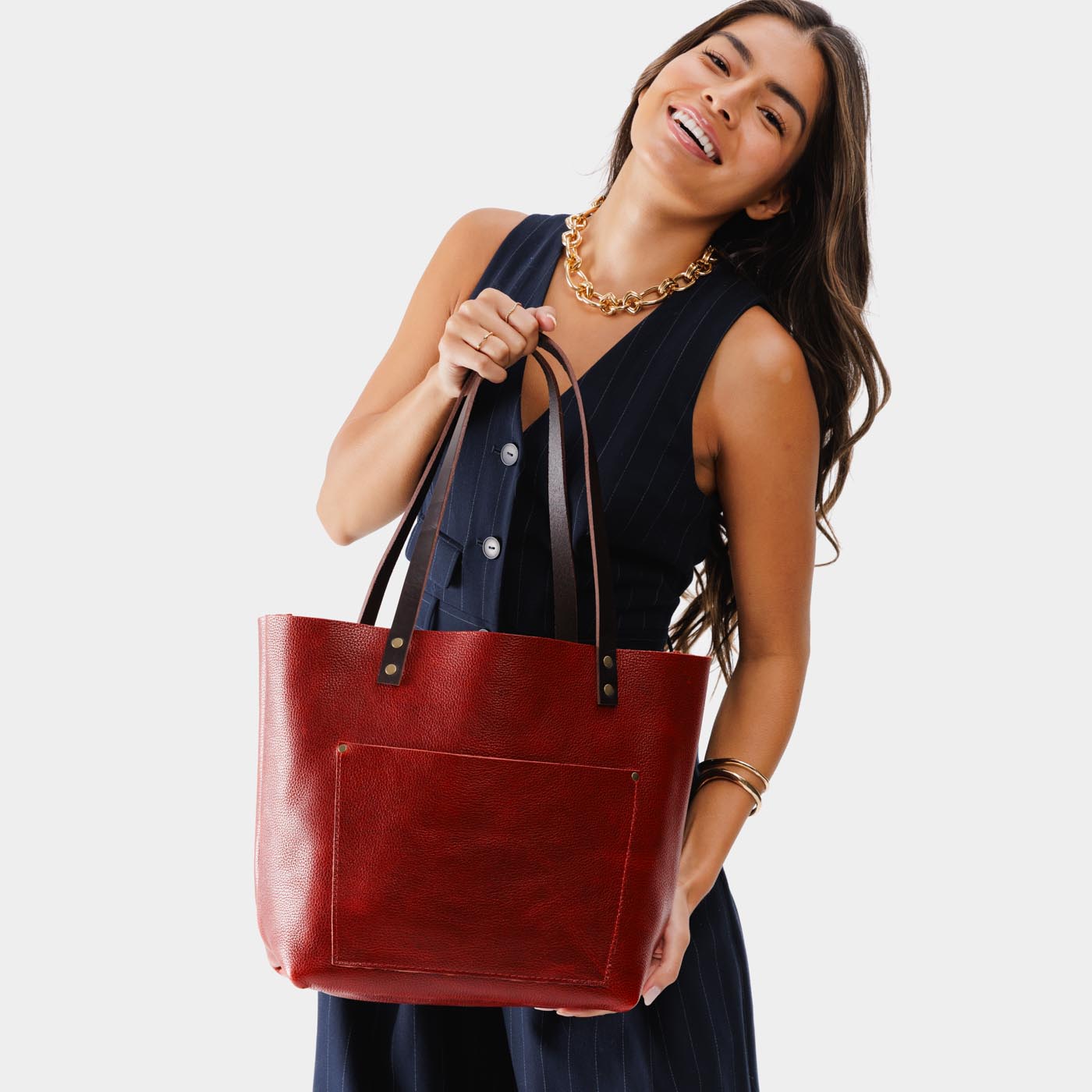 Leather Tote Bag