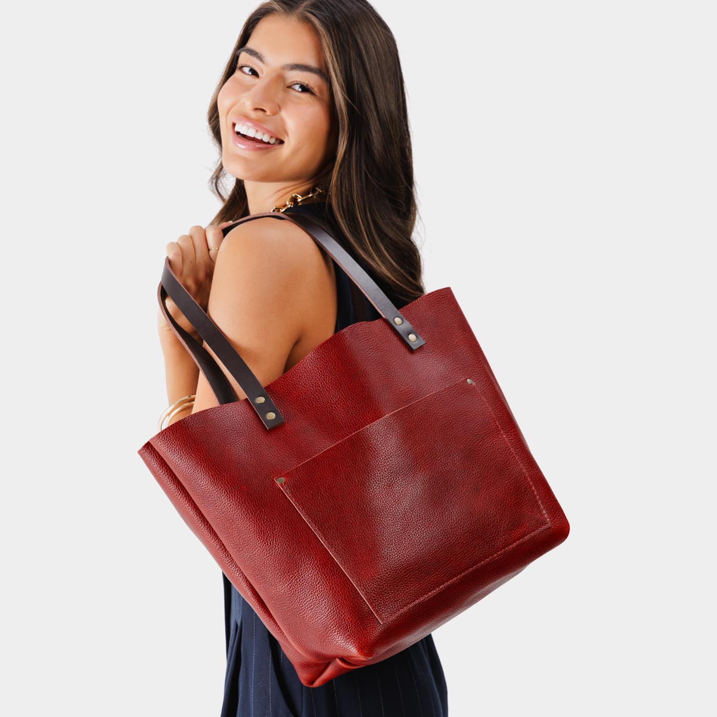 Leather Tote Bag