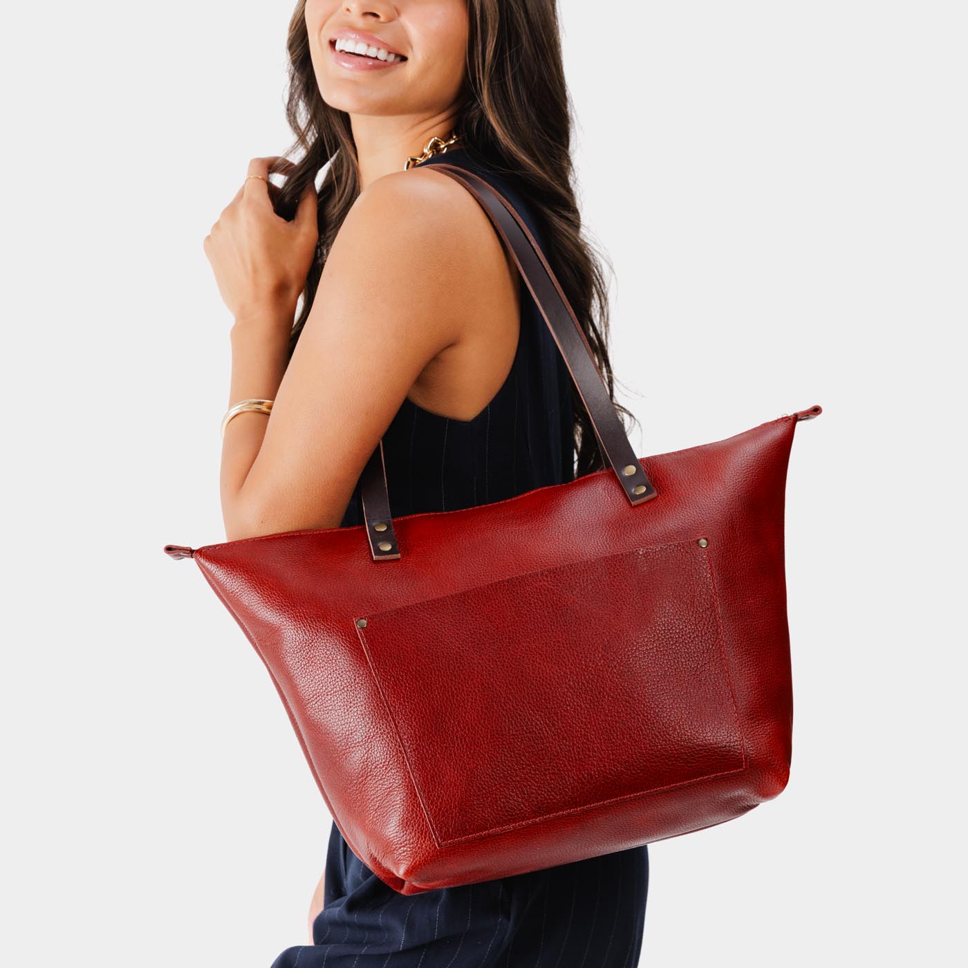 Leather Tote Bag