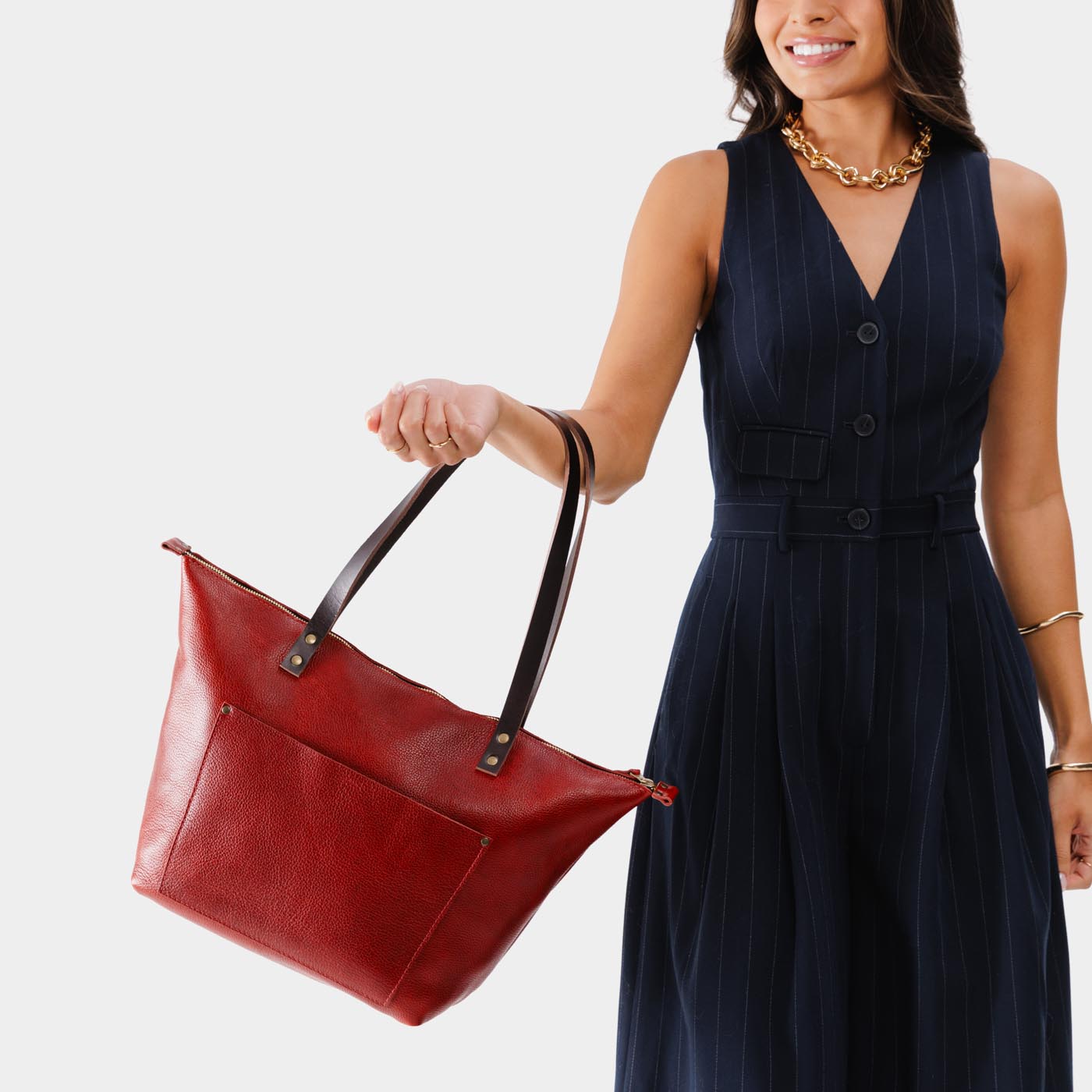 Leather Tote Bag