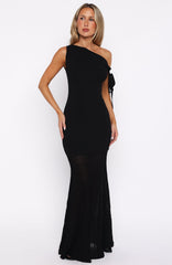 Accidentally In Love Maxi Dress Black