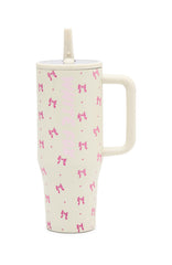 Colson Drink Bottle 1.2 Litre Cream Bows
