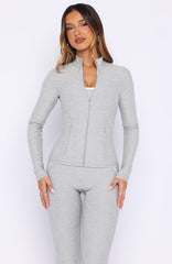 Glory Jacket Grey Marle
