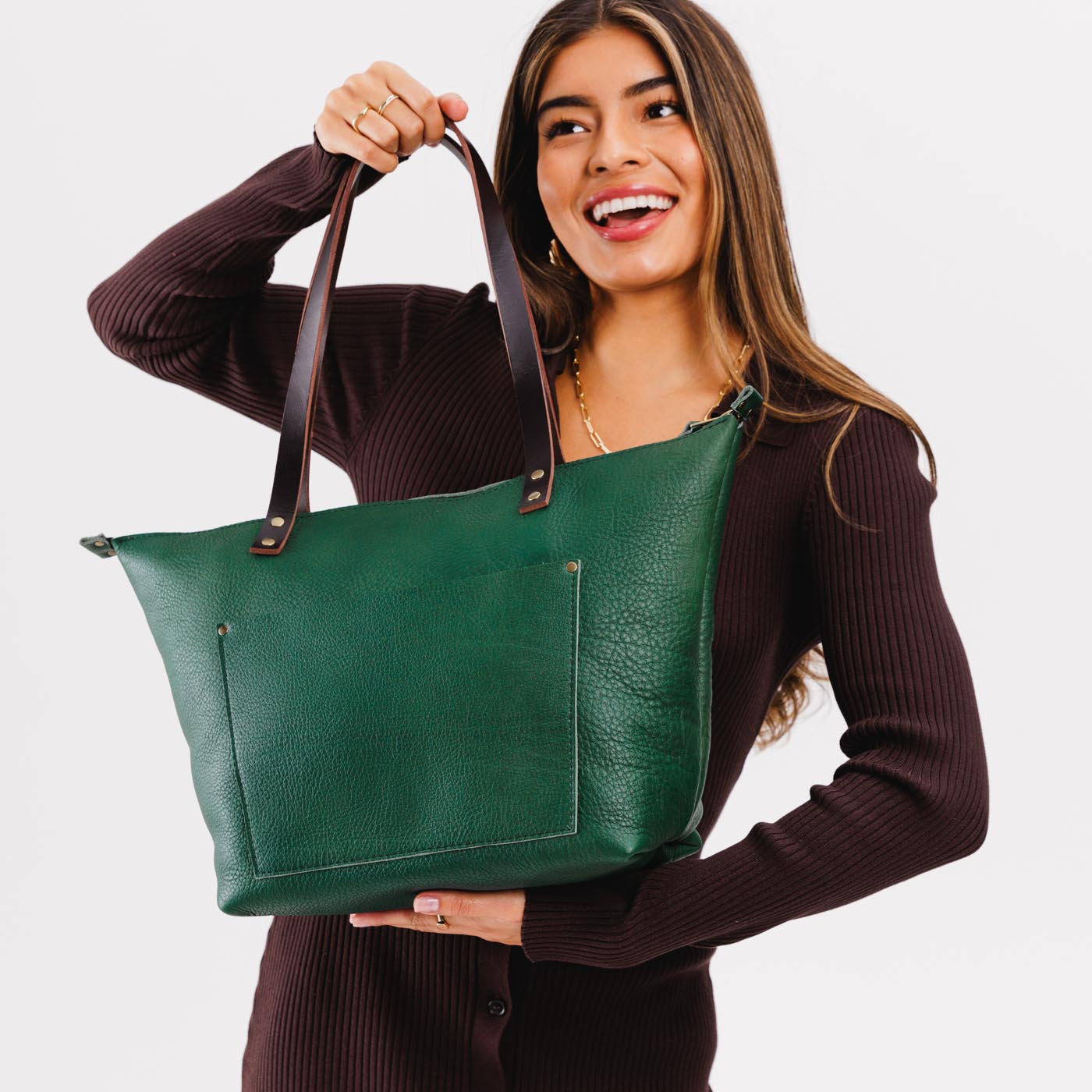 Leather Tote Bag